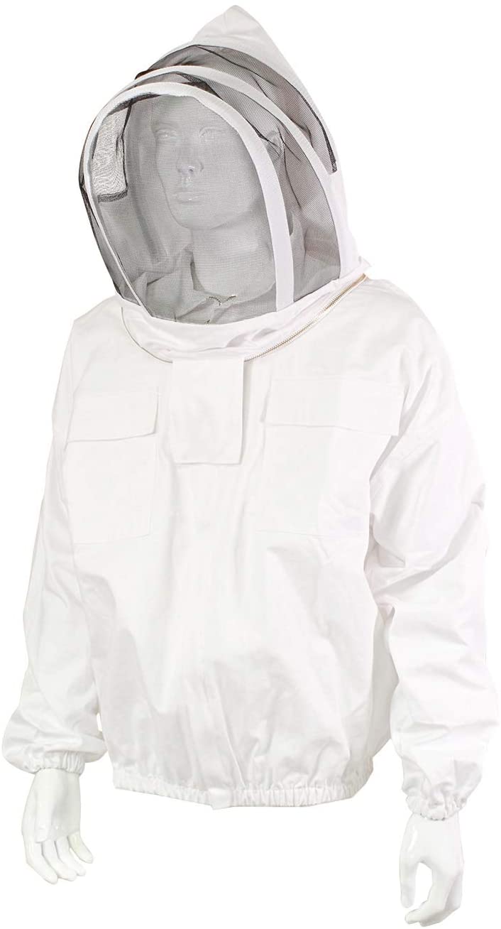 traje apicultor blanco